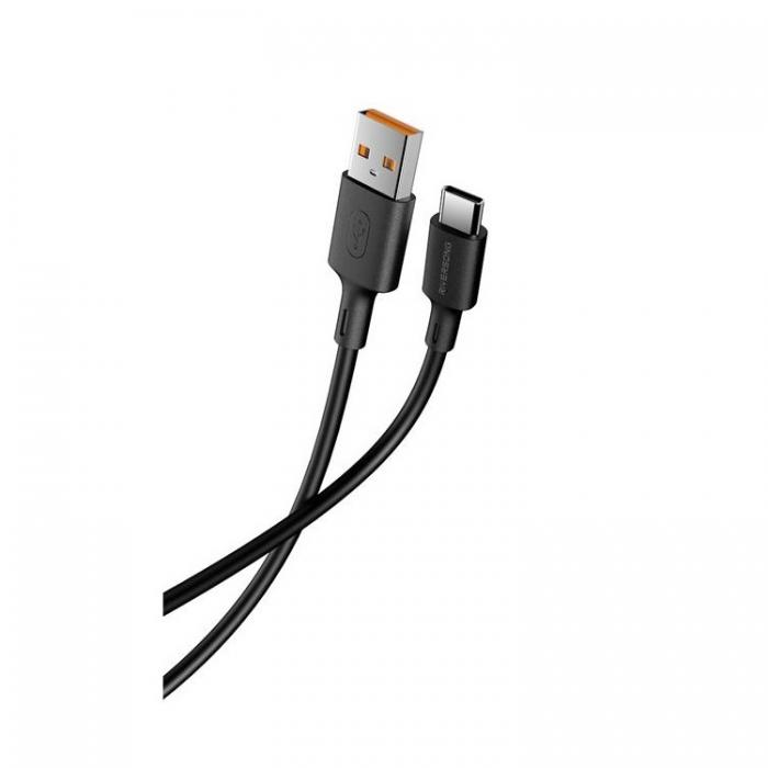 Riversong - Riversong USB Till USB-C Kabel 1m 2.4A Zeta CT118 - Svart