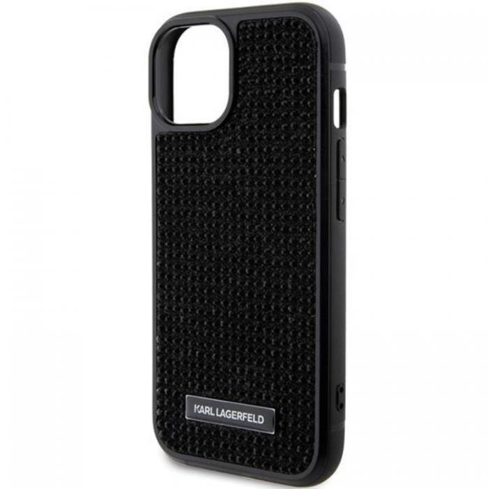 KARL LAGERFELD - KARL LAGERFELD iPhone 15 Mobilskal Rhinestone Logo