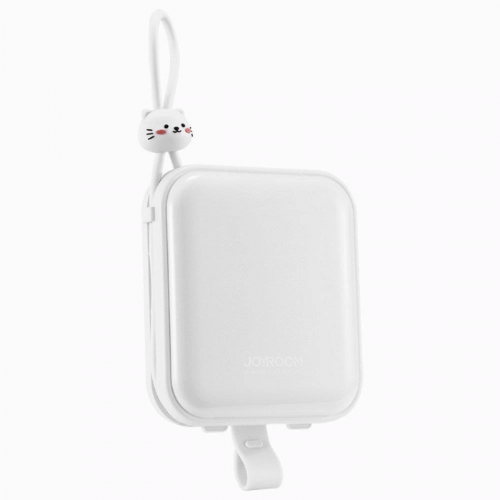 Joyroom - Joyroom Powerbank 10000mAh 22.5W Cutie Series Stativ - Vit