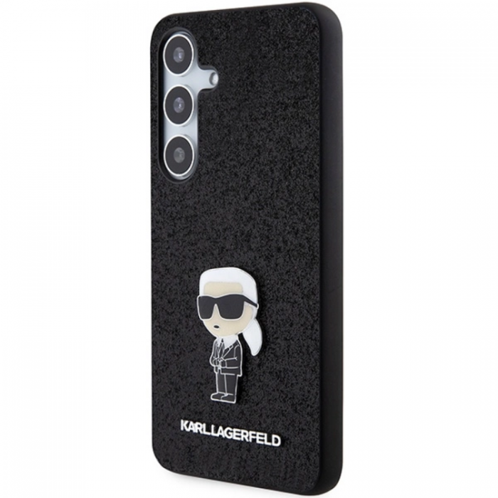 KARL LAGERFELD - KARL LAGERFELD Galaxy S24 Plus Mobilskal Fixed Glitter Ikonik