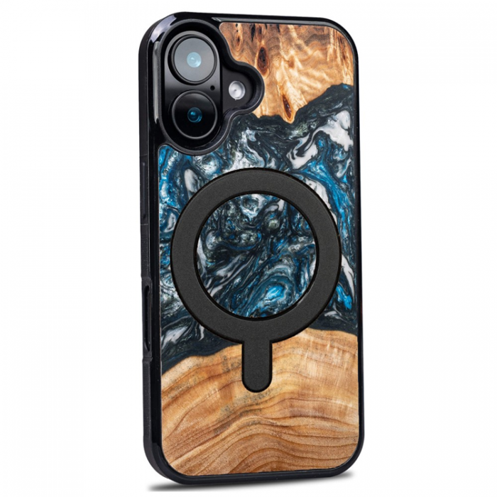 Bewood - Bewood iPhone 16 Mobilskal MagSafe Unique Planets Earth