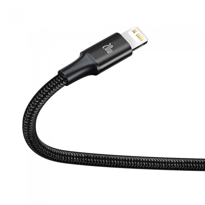 BASEUS - Baseus 3in1 USB-C till USB-C, Lightning, microUSB kabel 1.5m