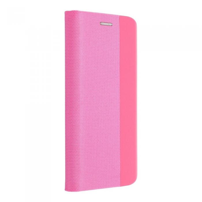 OEM - Galaxy A40 Plnboksfodral Sensitive Nylon Ljus- Rosa