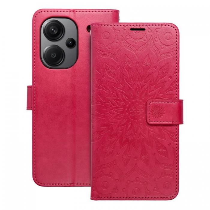 OEM - Xiaomi Redmi Note 13 Pro Plus Plnboksfodral Mezzo - Magenta