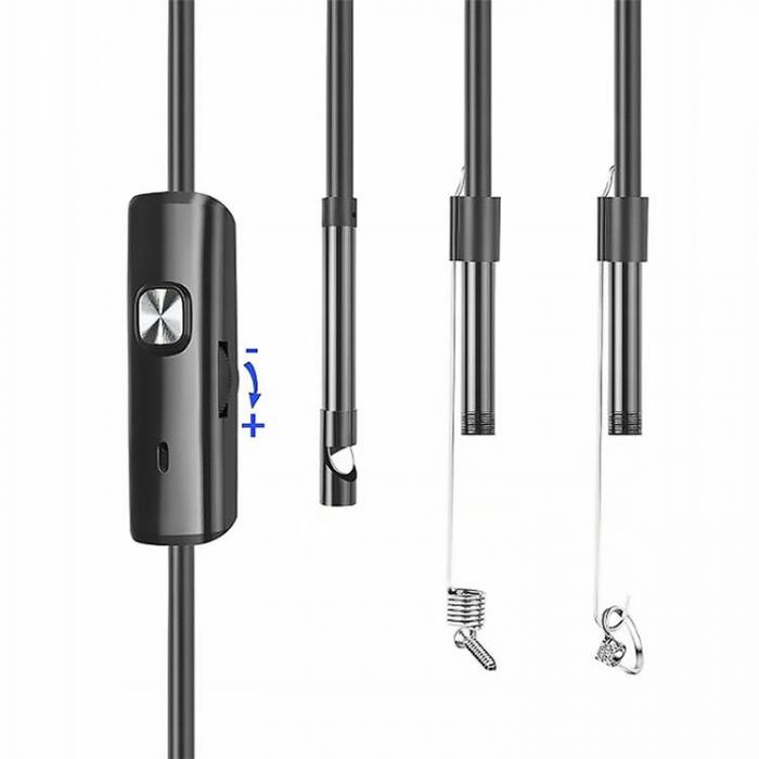 LTC - LTC Endoskopkamera 2m lins 8/7/5,5mm USB-C/Micro-USB