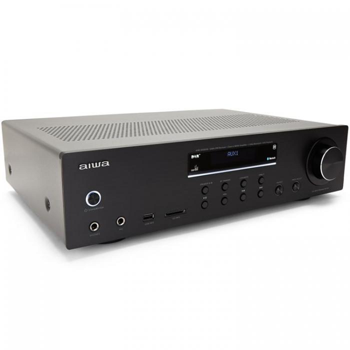 AIWA - Aiwa Stereo-receiver med Bluetooth 2 x 100 Watt RMS @4Ohm