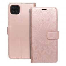 OEM - Galaxy A22 5G Fodral Mezzo - Mandala Rosa guld