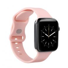 GEAR - GEAR Apple Watch 2/3/4/5/6/7/SE (41/40/38mm) Silikon Armband - Rosa