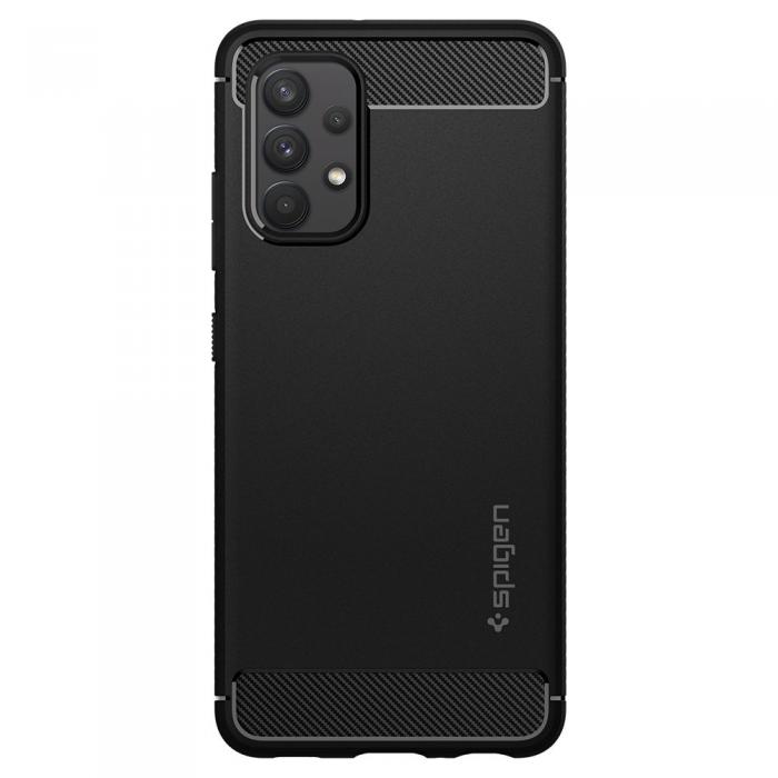 Spigen - Spigen - Rugged Armor Mobilskal Galaxy A52/A52S 5G - Matte Svart