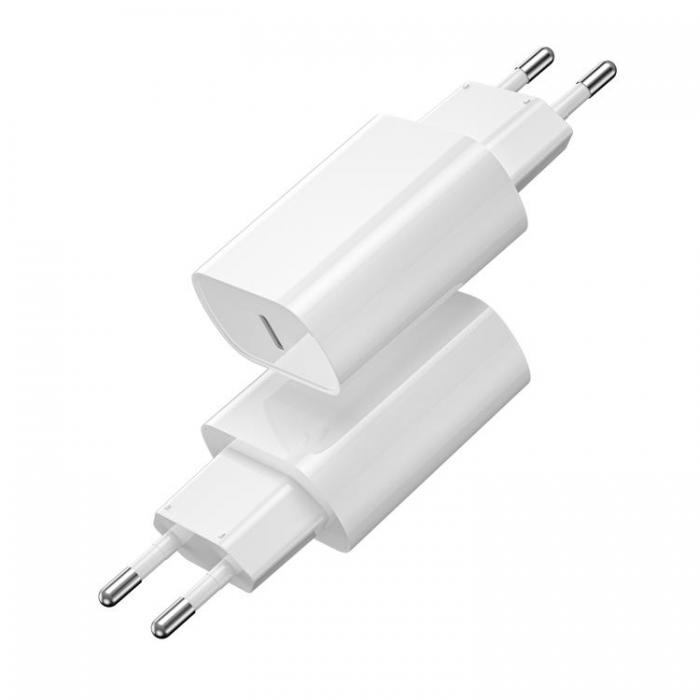 WIWU - WIWU Snabbladdare 20W USB-C Wi-U001 PD - Vit