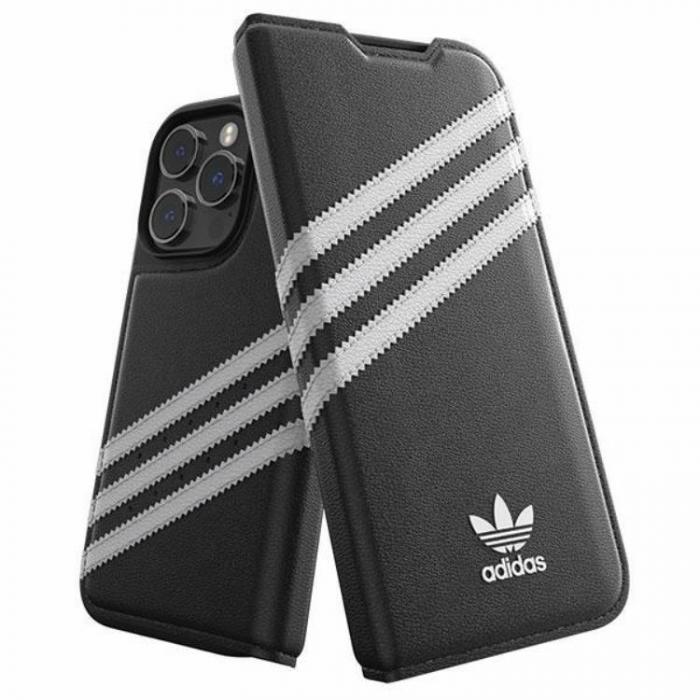 Adidas - Adidas iPhone 14 Pro Plnboksfodral OR PU - Svart/Vit