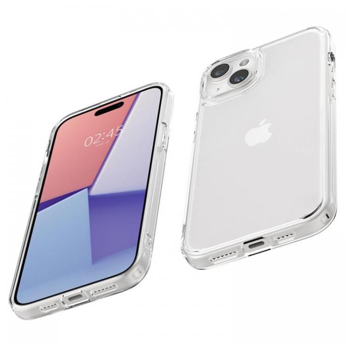 Spigen - Spigen iPhone 15 Mobilskal Ultra Hybrid - Crystal Clear