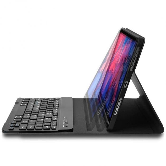 Tech-Protect - Lenovo Tab M10 Plus Gen 3 Fodral med Tangentbord - Svart