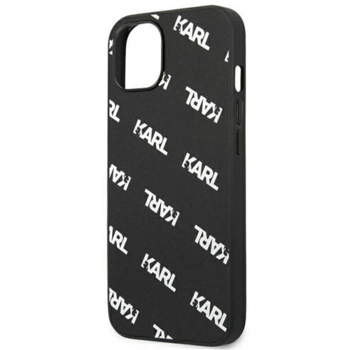 KARL LAGERFELD - Karl Lagerfeld iPhone 13 Mini Skal Allover - Svart