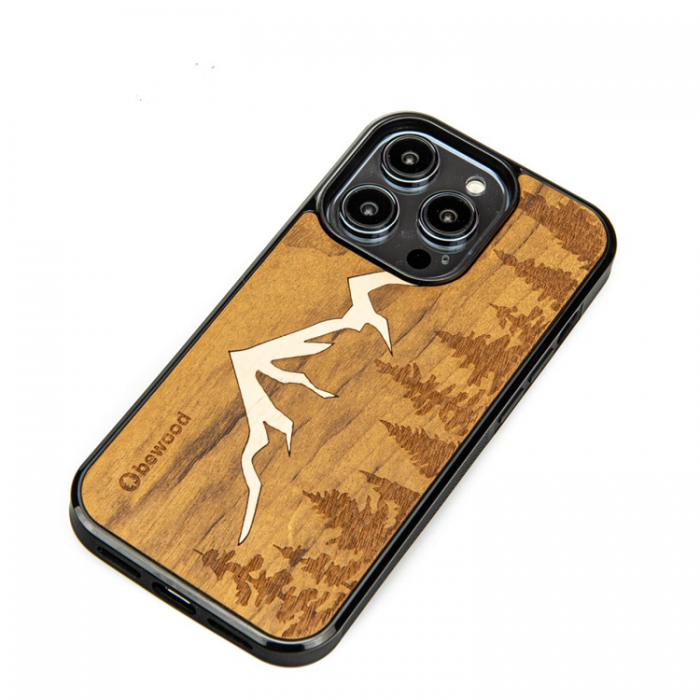 Bewood - Bewood iPhone 15 Pro Mobilskal Berg Imbuia