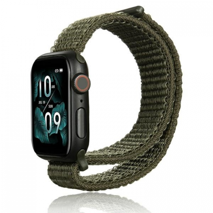 Beline - Beline Apple Watch (38/40/41mm) Armband Nylon - Khaki