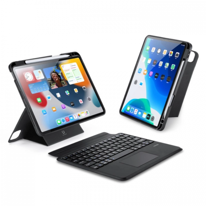 Dux Ducis - Dux Ducis iPad Pro 11/iPad Pro 4/5 Skal Keyboard Bluetooth DK Series