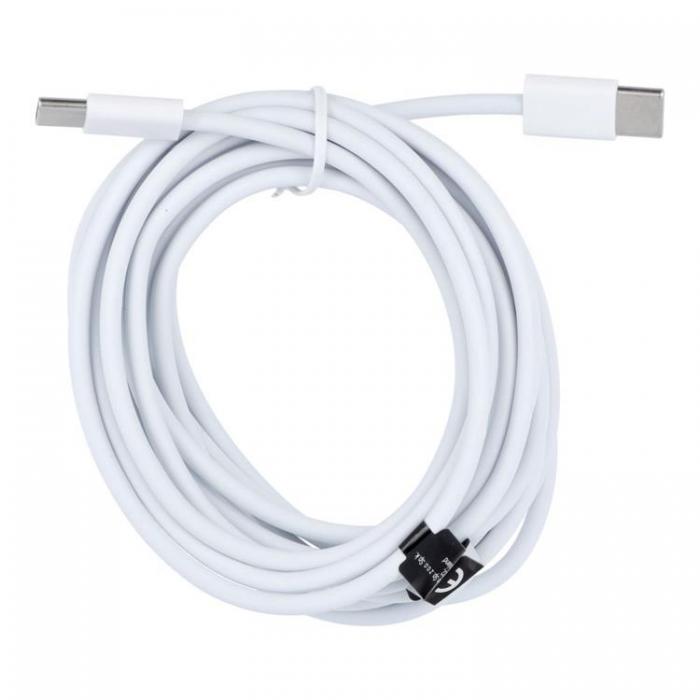 A-One Brand - USB-C till USB-C kabel 3m 30W HD26- Vit