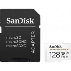 Sandisk - Sandisk Minneskort microSD 128GB 100MB/s med Adapter