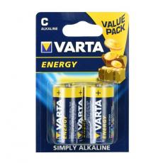 VARTA - Varta 2-st Alkaliskt Batteri R14 (Type C) Energy