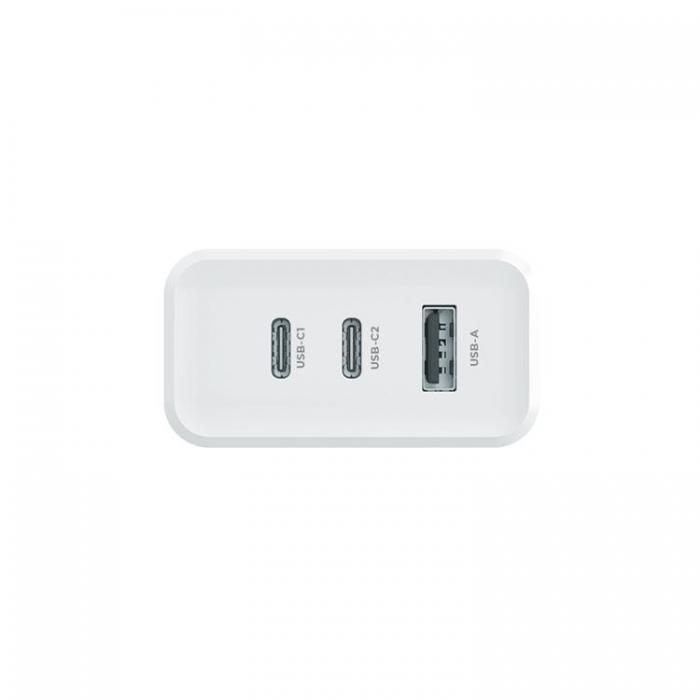 Maxlife - Maxlife Snabbladdare 45W 2x USB-C Till USB PD QC MXTC-07-45ACC