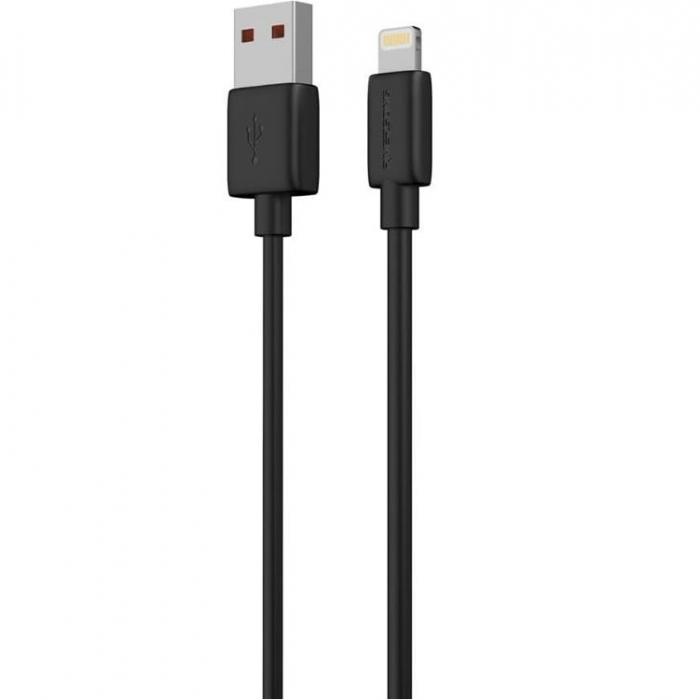 Riversong - Riversong USB-C Till Lightning Kabel 2m 3A Beta 20 CL115 - Svart