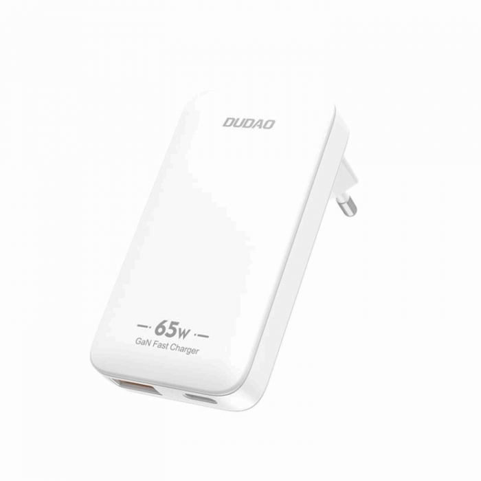 Dudao - Dudao Snabbladdare GaN 65W A65Q USB-A/USB-C PD Ultra-Thin