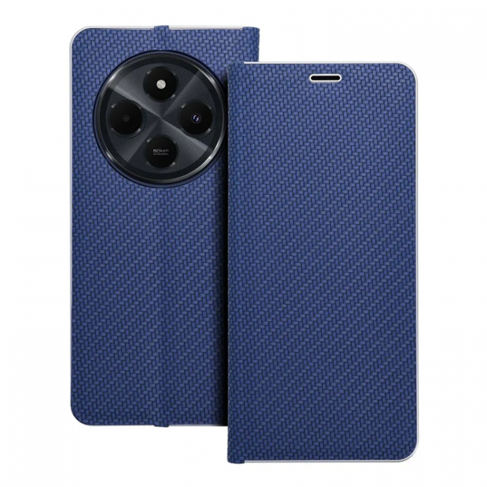 A-One Brand - Xiaomi Redmi 14C Plnboksfodral Luna Carbon - Bl