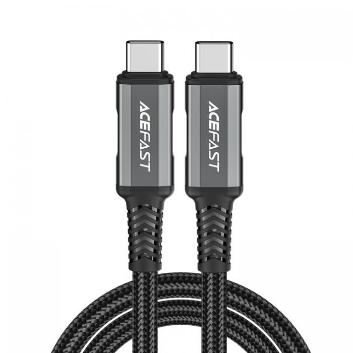 Acefast - Acefast USB-C till USB-C kabel 1m PD240W - Svart