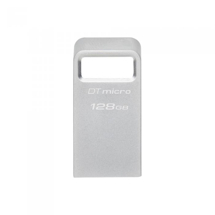 Kingston - Kingston 128GB USB 3.0 DT Micro G2 Pendrive - Metall Silver