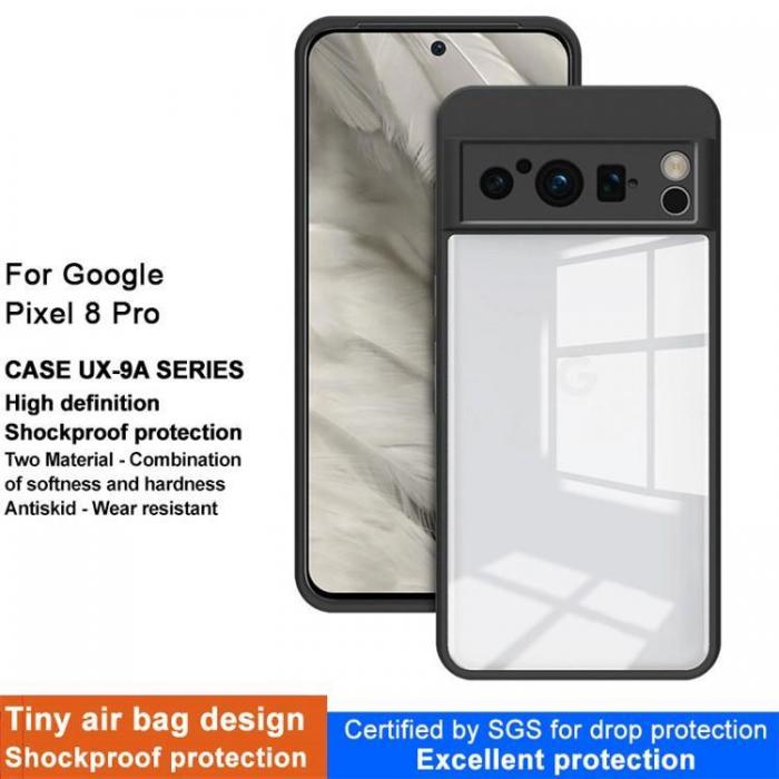 Imak - Imak Google Pixel 8 Mobilskal UX-9A Anti-Drop - Svart