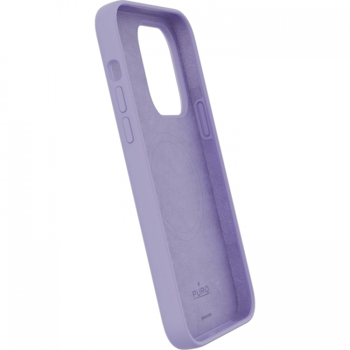 Puro - Puro iPhone 14 Pro Mobilskal Magsafe Silicone - Lavender