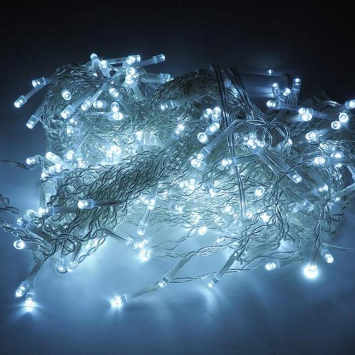 Moon in the room - Moon String Light ICICLES 250 LED, 5m, 8 funktioner, 230V - Vit