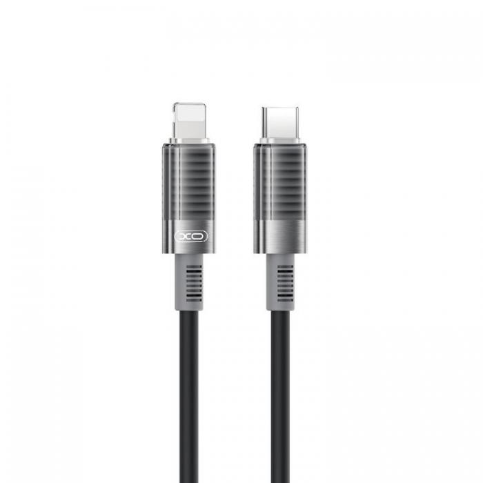 XO - XO USB-C Till Lightning 27W Kabel 1m NB-Q282A - Svart