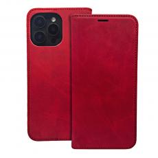 A-One Brand - iPhone 16 Plus Plånboksfodral Smart Suede - Röd