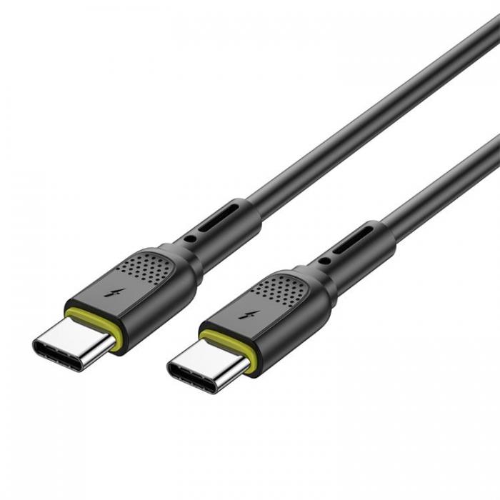 WIWU - WIWU USB-C Till USB-C 60W Kabel 1.2m - Svart