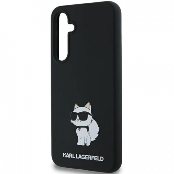 KARL LAGERFELD - Karl Lagerfeld Galaxy A35 Mobilskal Silikon Choupette - Svart