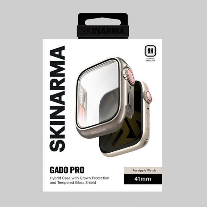 Skinarma - Skinarma Apple Watch (41mm) Skal Gado Pro - Titanium