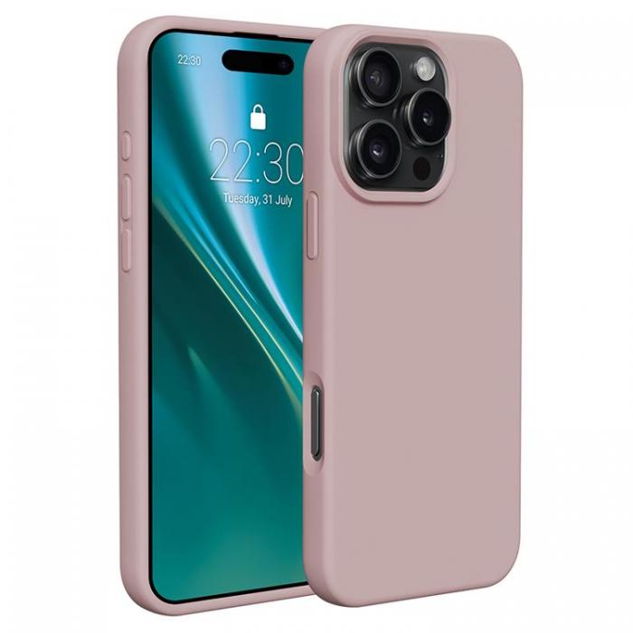 Etteri - Etteri iPhone 16 Pro Max Mobilskal Silikon - Ljusrosa