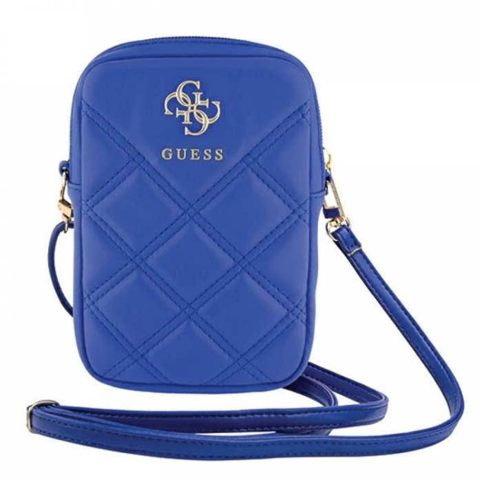 Guess - Guess Mobilvska Zip Quilted 4G - Bl