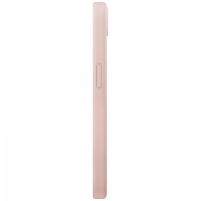 UNIQ - UNIQ iPhone 16e Mobilskal MagSafe Lino - Rosa