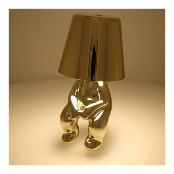 A-One Brand - Bordslampa Vid Sngen GOLD MAN Seat (model 2) MLTL