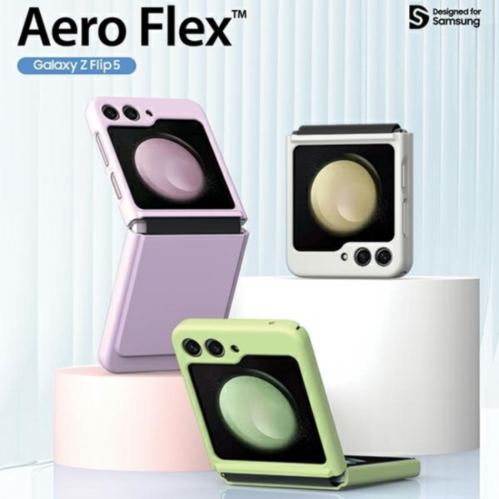 Araree - Araree Galaxy Z Flip 5 Mobilskal Aero Flex - Cream