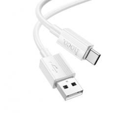 Hoco - HOCO USB-A Till USB-C 1m Kabel 3A X107 - Vit