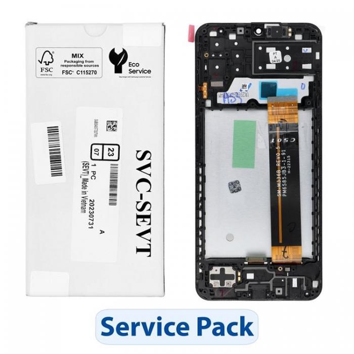 SpareParts - SAMSUNG A13 4G Skrm med LCD-display A137F ServicePack