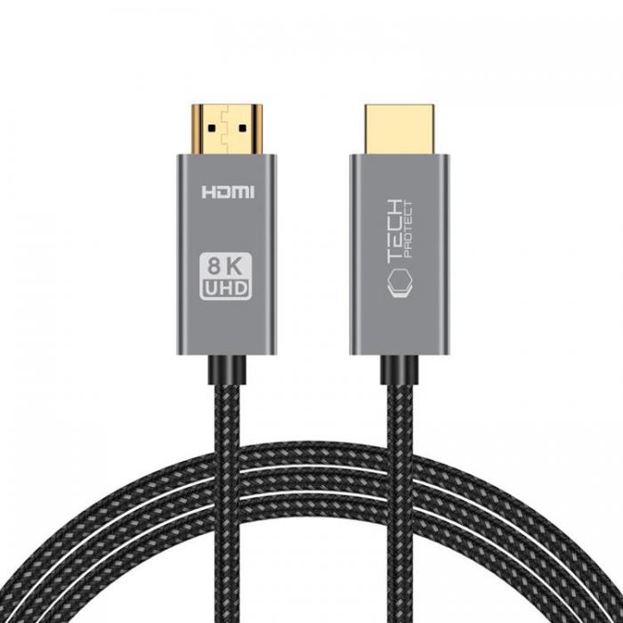 Tech-Protect - Tech-Protect HDMI 2.1 Ultraboost Kabel 4K 120HZ/8k 60hz 100cm