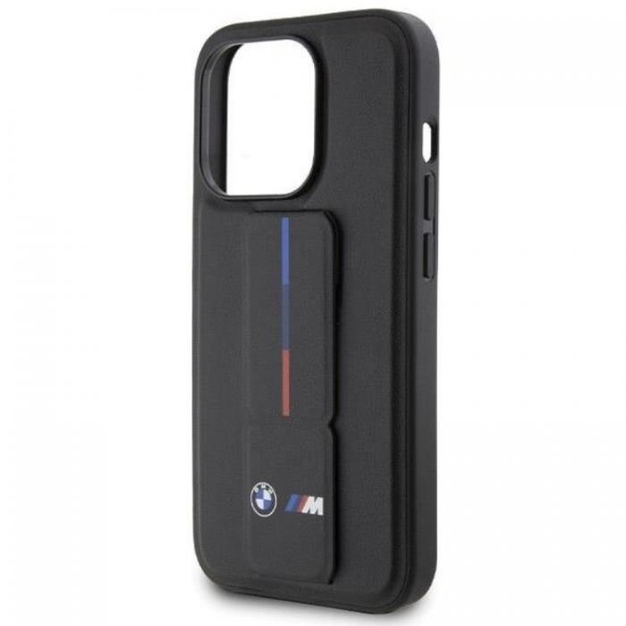 BMW - BMW iPhone 15 Pro Max Mobilskal Grip Hot Stamp - Svart