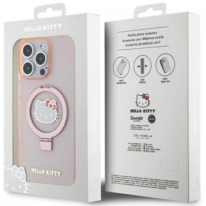 Hello Kitty - Hello Kitty iPhone 15 Pro Max Mobilskal MagsafeElectrop Logo