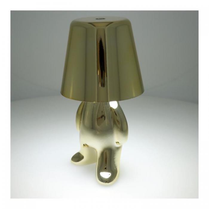 A-One Brand - Bordslampa Vid Sngen GOLD MAN Standing (model 8) MLTL