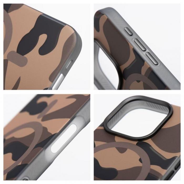 Forcell - Forcell Galaxy S25 Ultra Mobilskal Magsafe Levels - Desert Camo